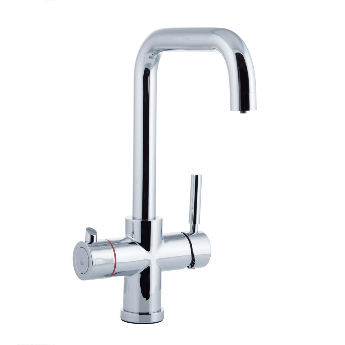 Amanzi 3 in 1 Instant Boiling Water Kitchen Tap Chrome