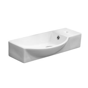 Sonata Ceramic Basin White 400 x 155mm 1TH