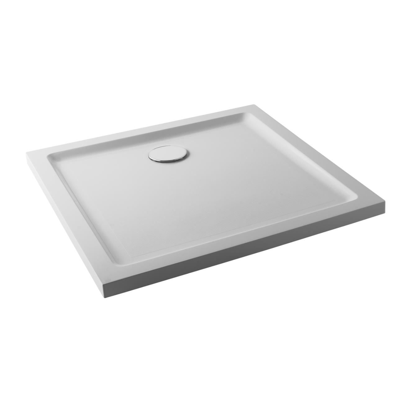 Form40 Antislip Square Shower Tray White 760 x 760mm