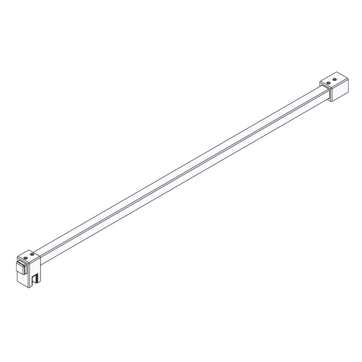 KU5WP1200 Kudos Ultimate 2 8mm Walk In Wetroom Panel 1200mm