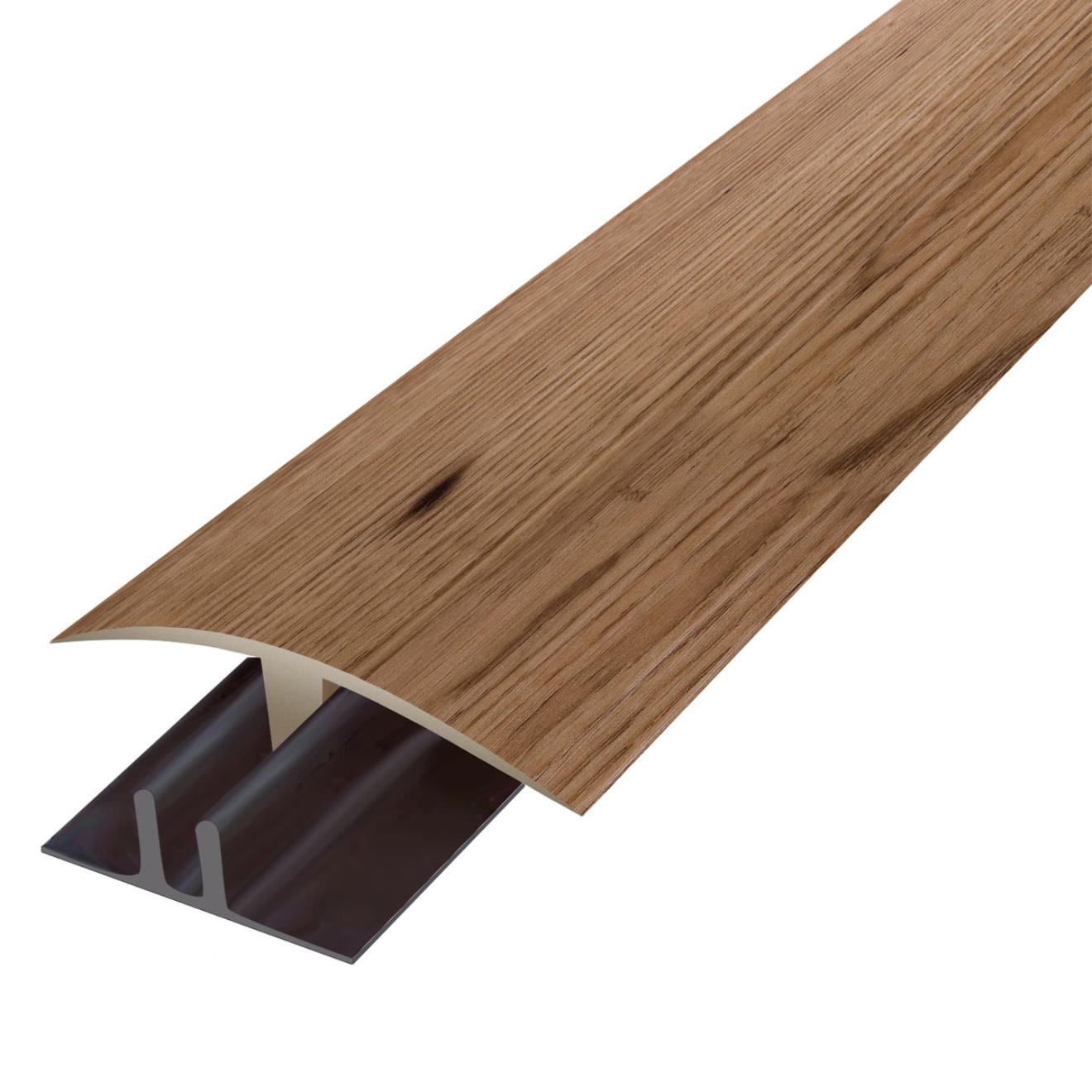 Hydro Step PVC Universal Flooring Threshold Bar Dark Oak 900mm