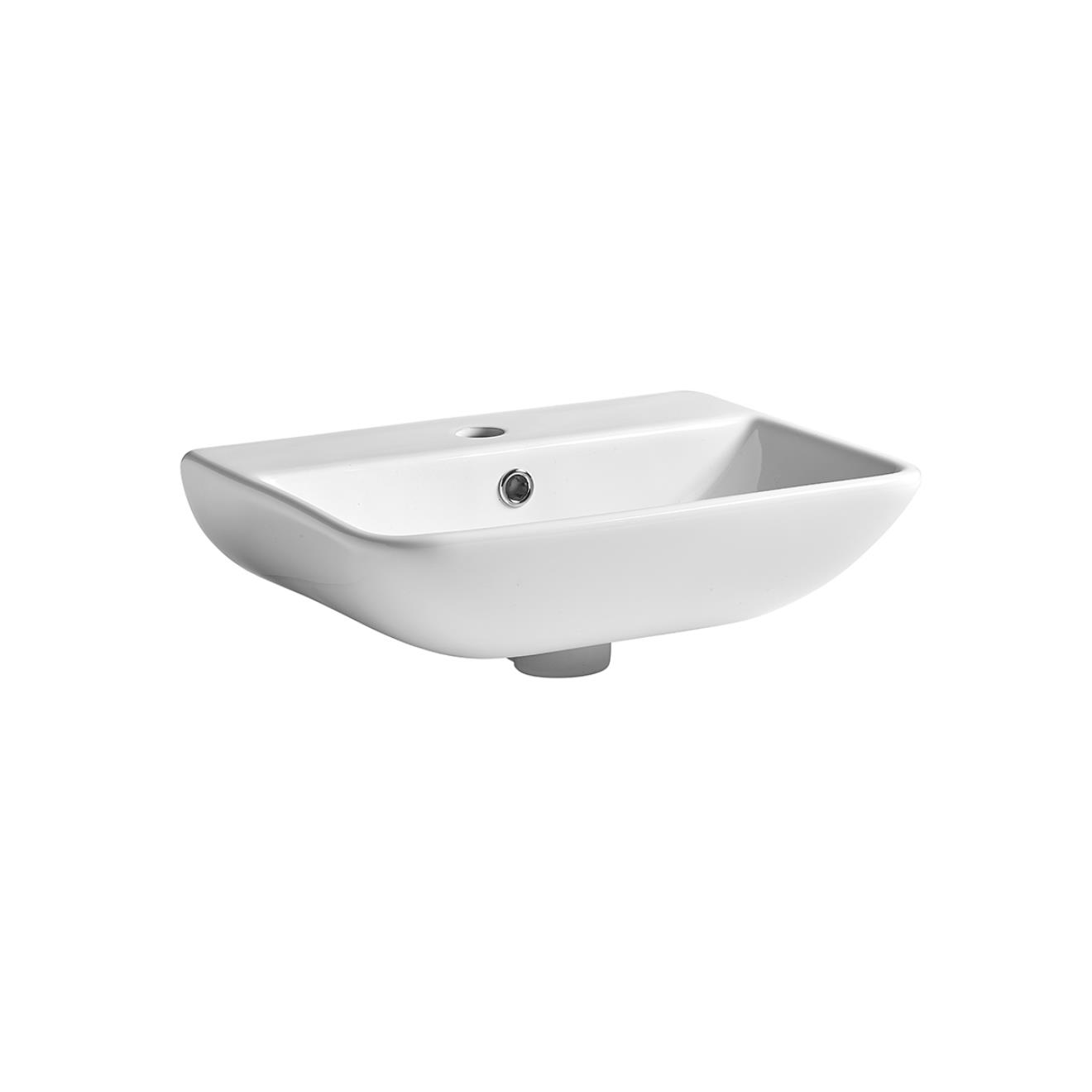 Structure 450 x 355mm Cloakroom Basin White 1TH