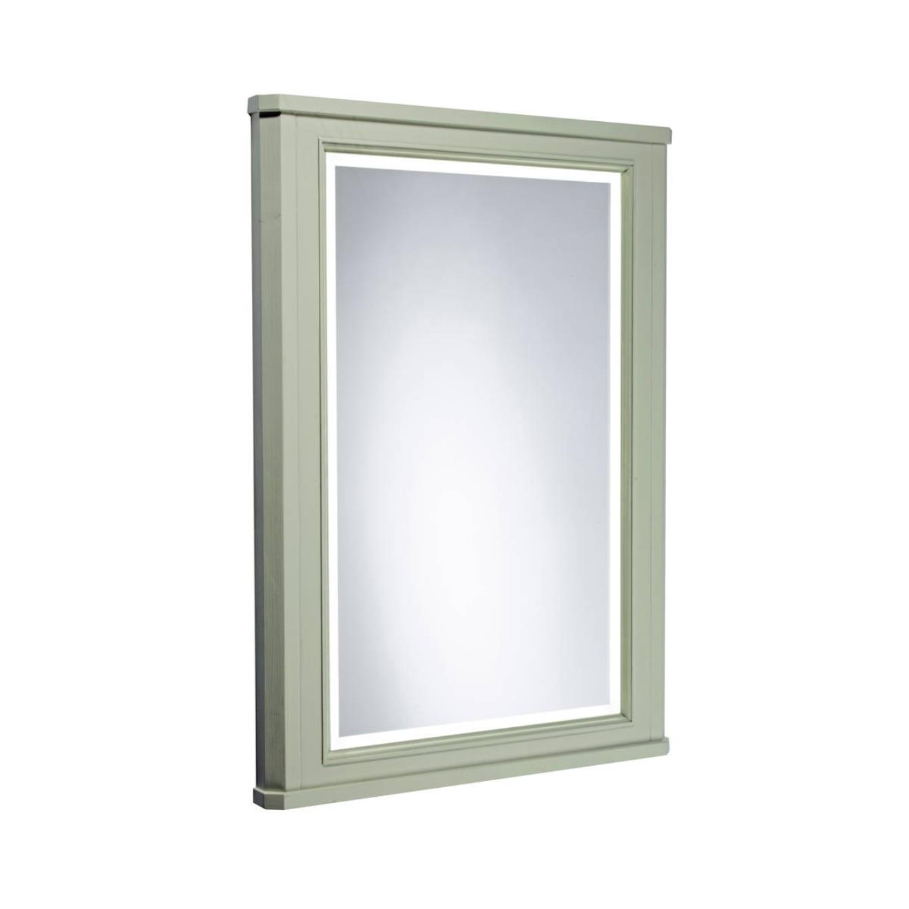 Vitoria Illuminated Mirror & Frame Pebble Grey 450 x 700mm