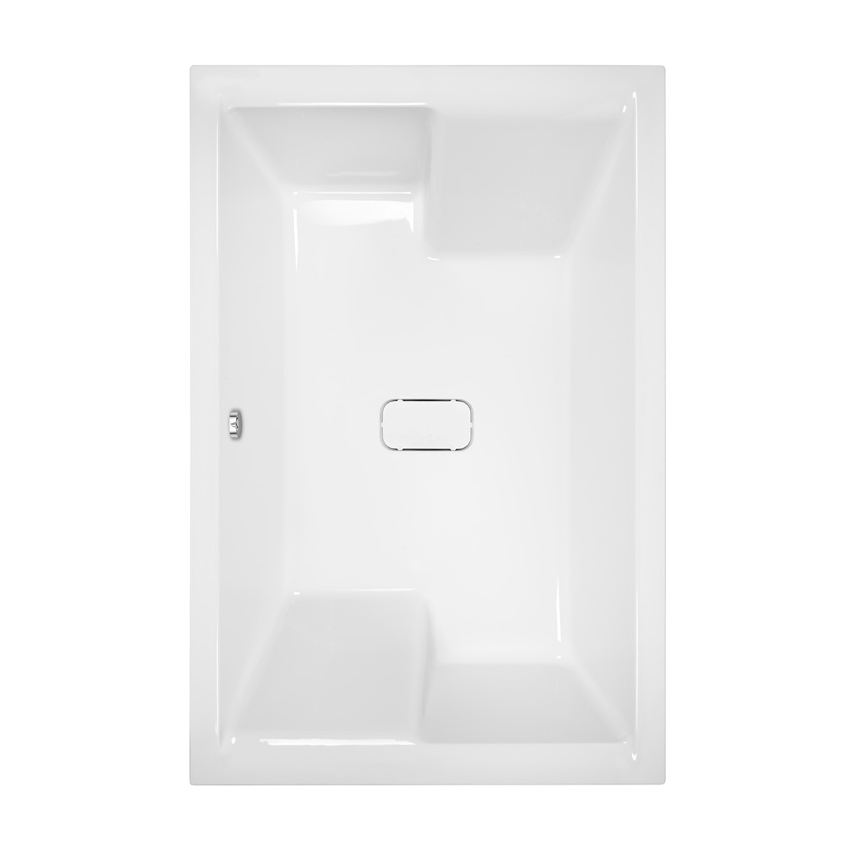 Amare Double Ended Superdeep Inset Bath White 1800 x 1200mm