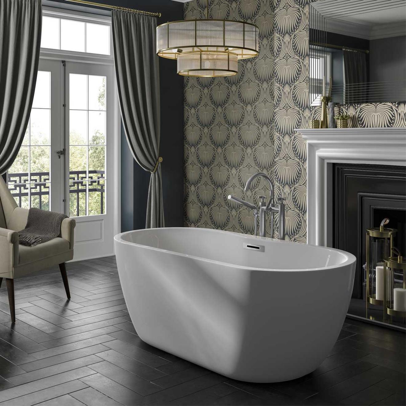 Alcora Freestanding Bath 1555 x 745mm
