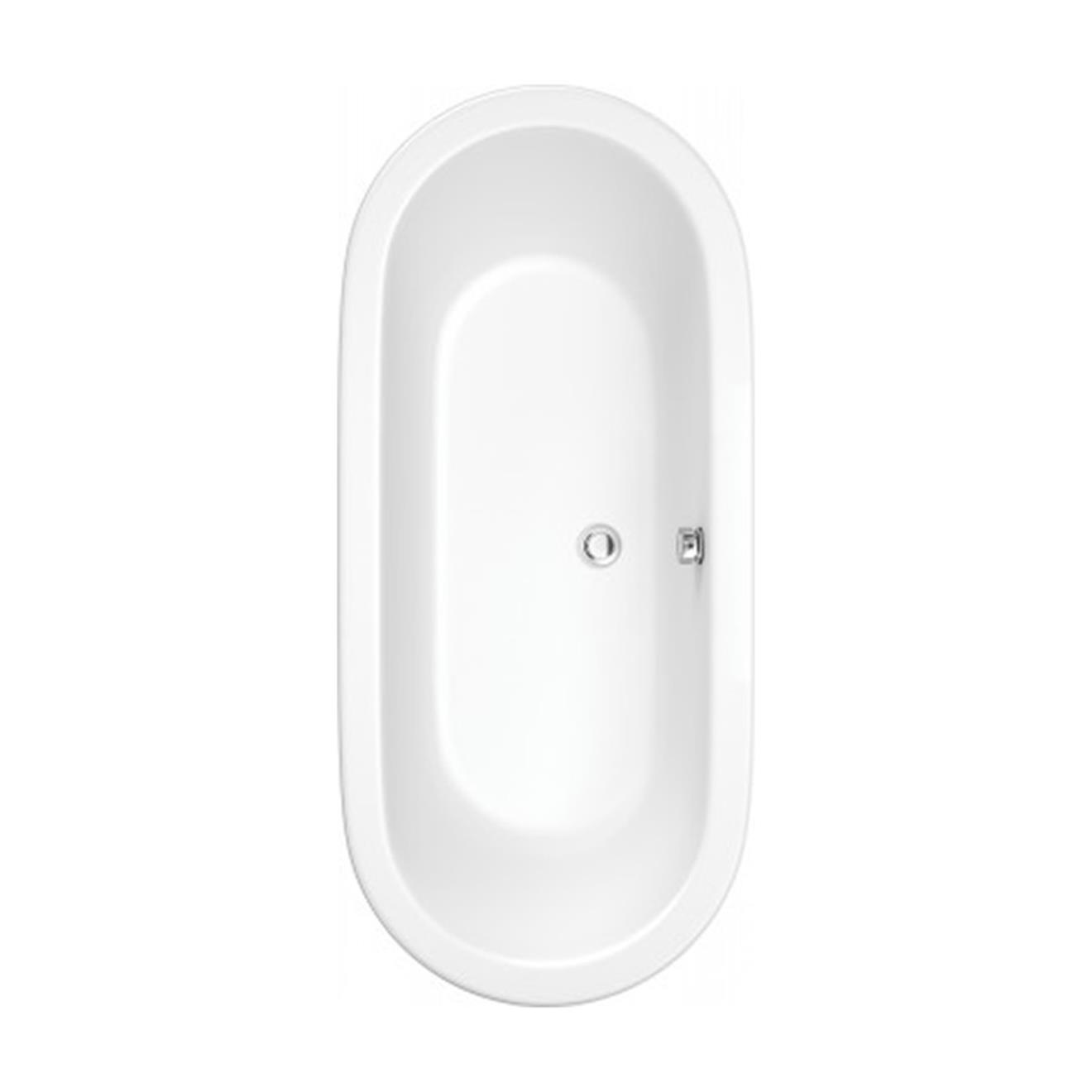 Oval Inset Trojancast Double Ended Bath 1700 x 755mm