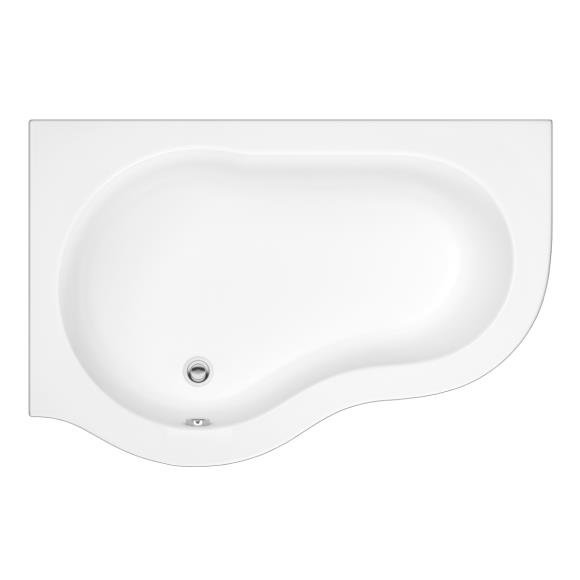 TRQUCBP1510LH Trojan Quebec Corner Bath & Panel 1500 x 1000mm LH